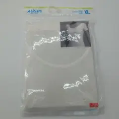 ユニクロ　UNIQLO　エアリズム　半袖Uネック　XLサイズ　未使用