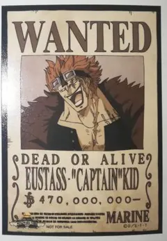 ユースタスキッド手配書SP4枚セット 2025年最新】ユースタスキッド 手配書の人気アイテム - メルカリ