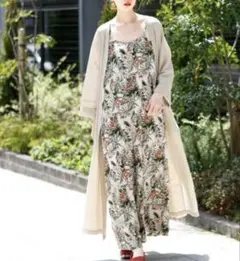 KBF 花柄リゾートサロペット