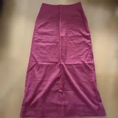 GAP 綿麻　リネン　ロング　スカート