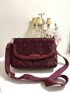 極美品　クリスチャンオリビエ　ショルダーバッグ　ポケット収納多数　旅行に便利