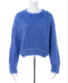 【新品】INGNI(イング) シャギーショート丈ニット