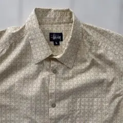 超美品　OLD STUSSY Circular Print 90’s シャツのサムネイル