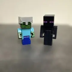 Minecraft キャラクター 2体セット バスボール マイクラ