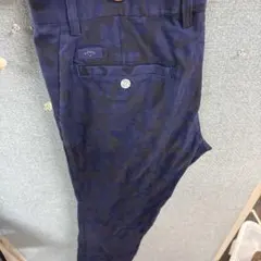 キャラウェイ　ネイビー カモフラージュ パンツ