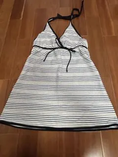 ストライプ柄 ワンピース水着 13L