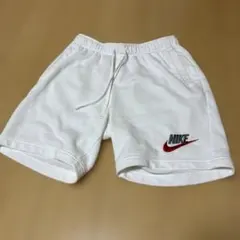 NIKE ナイキ スウェット ショートパンツ ハーフパンツ ホワイト Lサイズ
