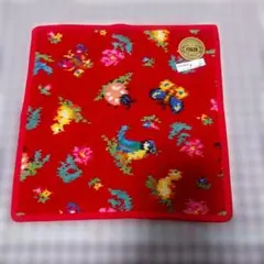 FEILER タオルハンカチ ハイジ レッド 新品・未使用