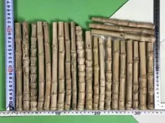 釣り具・その他グリップ用布袋竹「細・端切れ」23本セット