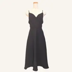 BIFROST キャミワンピース 黒 ロング M 新品