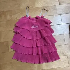 RONI ノースリーブ フリル ピンク