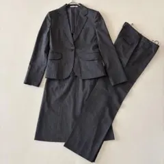 【美品】 レミュー セットアップ 3点　M　ストライプ　スカートのみS