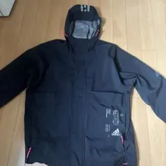 adidas フード付きジャケット S 黒