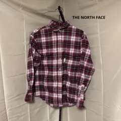 THE NORTH FACE ノースフェイス　フランネル長袖シャツ 赤黒チェック