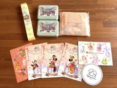 ディズニー40周年　ディズニーホテル限定アメニティ　エコバッグ　ポストカード