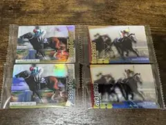 サラブレッドホースコレクション 4枚セット