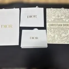 Dior ショップ袋セット 大・中・小・リボン付き