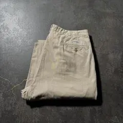 古着PolobyRalphLaurenポロチノパンツクリームW36L29アメカジ