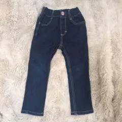 【EDWIN】ダークデニム キッズパンツ 100