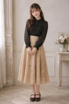 美品！31 Sons de mode フレアスカートのサムネイル