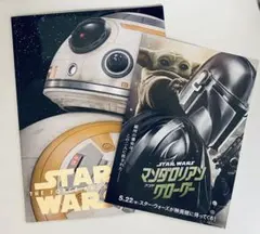 スターウォーズ フォースの覚醒 パンフレット　マンダロリアン　グローグー　チラシのサムネイル