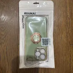 RISUKAI iPhone Case スマホリング付き