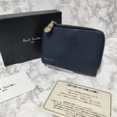 【人気✨️】Paul Smith ネイビー コインケース　キーケース