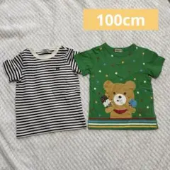 DOUBLE.B/HOTBISCUITS ボーダーTシャツ100cm まとめ売り