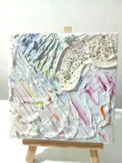 No.58 テクスチャーアート 抽象画 初春