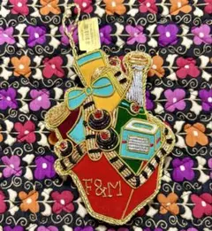 フォートナム&メイソン ハンパーバスケット　オーナメント