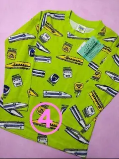 【新品】TRAIN GARAGE キッズ長袖Tシャツ　新幹線　エクスプレス110