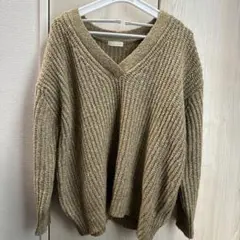 【earth music&ecology】 フリーサイズ ニット セーター