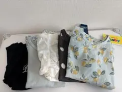 半袖 95cm 新品　女の子　5枚セット　ベビー キッズ Tシャツ 100cm