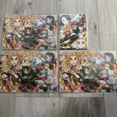 鬼滅の刃 映画特典　イラストカード　カードセット　　まとめ売り　4点