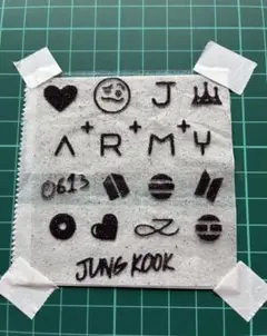 BTS アミボム アイロンステッカー - メルカリ
