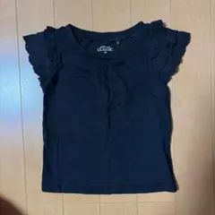 ELFINDOLL CLASSIC フリル袖 カットソー 黒　80