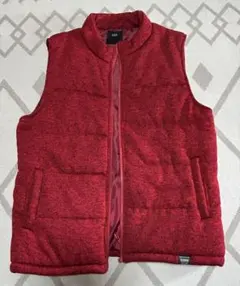 AZUL by moussy 赤いキルティングベスト　圧縮発送