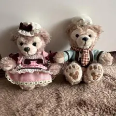 スウィートダッフィー ぬいぐるみチャーム2点セット【レア】