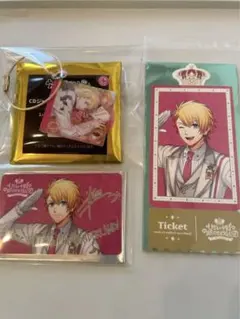 うたプリ　ワンダーランド　来栖翔　アクリルキーリング　パスポートカード