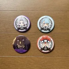 マッシュル 缶バッジセット 4個