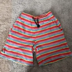 BREEZE ストライプ柄 ハーフパンツ 140！