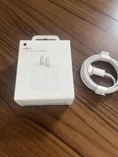 Apple純正 20W USB-C ACアダプターLightningケーブル