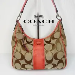 801　COACH　コーチ　シグネチャー　ショルダーバック