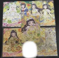 ひみつのアイプリ つむぎ8枚セット サイン有 フラワーマーチバズリウム