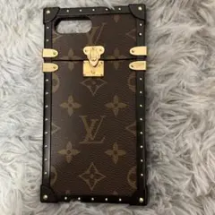 美品 ルイヴィトン モノグラムリバース アイトランク iPhone7/8Plus