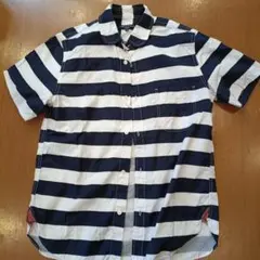 COMME des GARCONS HOMME ボーダー 半袖シャツ XSのサムネイル