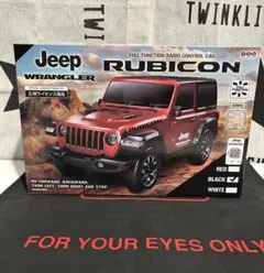 【正規品】 Jeep ラングラー RUBICONルビコン ラジコン　BLACKのサムネイル