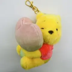 ディズニー　くまのプーさん　ぬいぐるみキーホルダー　にこにこはーちょ　限定