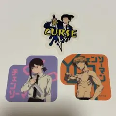 チェンソーマン ステッカー 3点セット