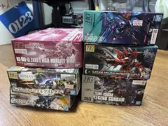 HGUC207 ブルーディスティニー1 2 3号機 イフリート 4個セット